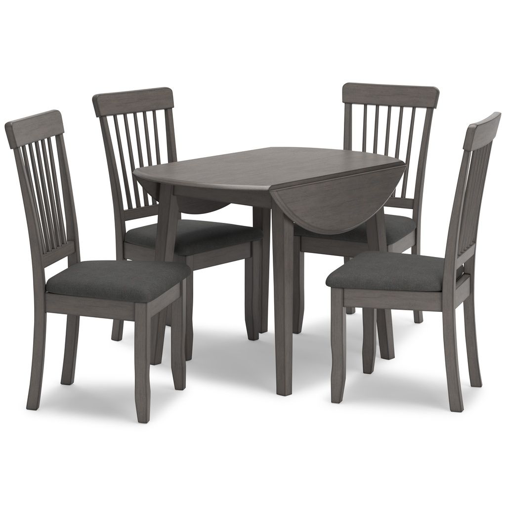 Shullden Gray Dining Room Side Chair Set Of 2 D19401