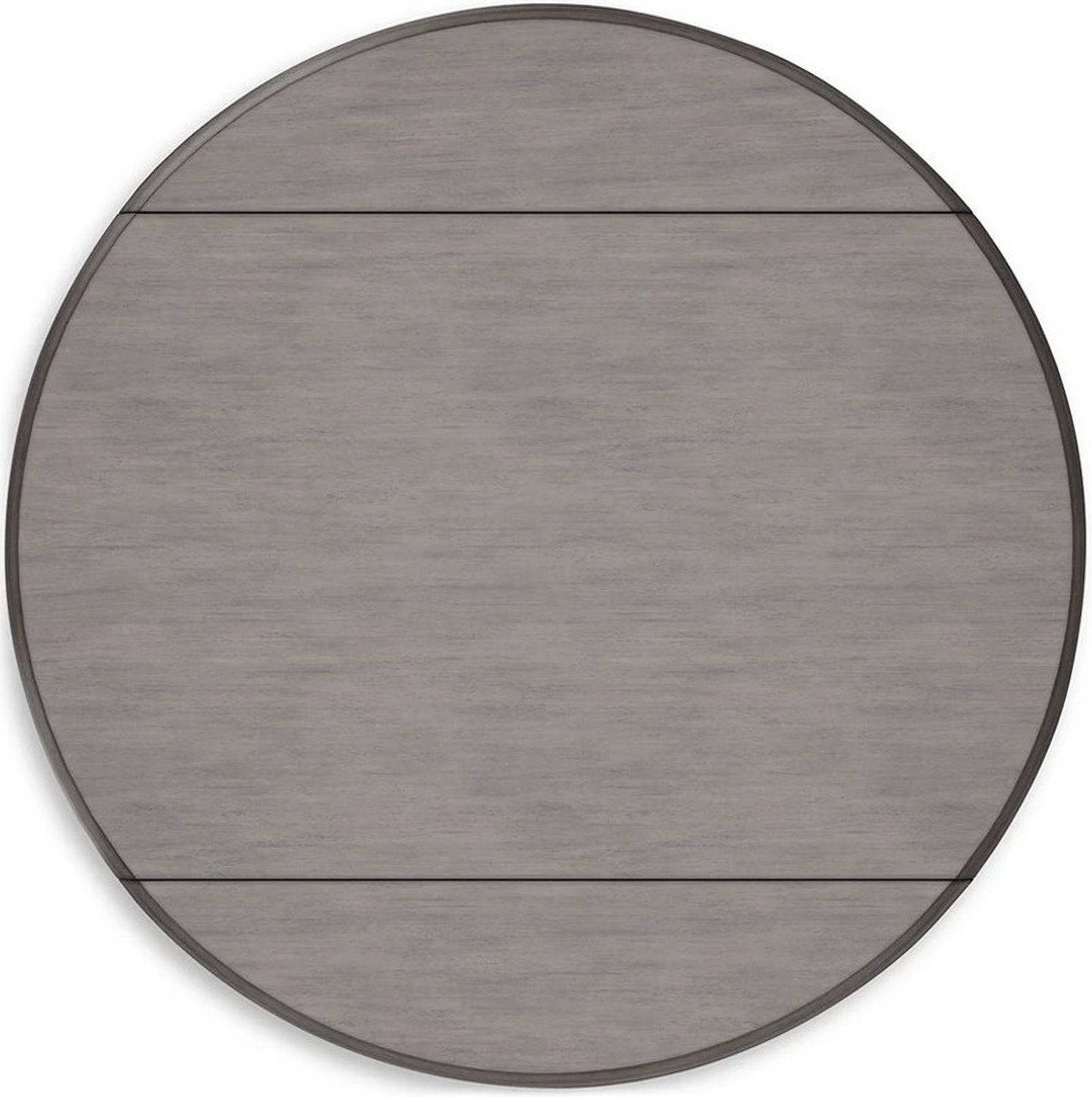 Shullden Gray Round Drop Leaf Table D19415