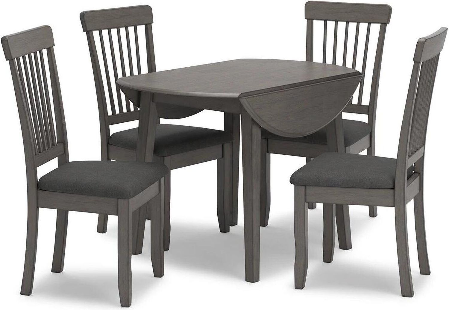 Shullden Dining Room Set In Gray D194D1
