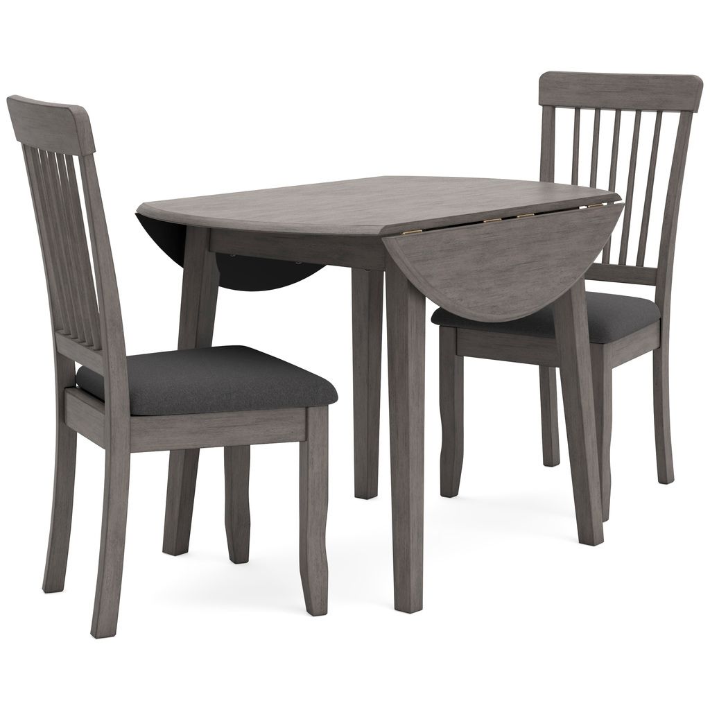 Shullden Dining Room Set In Gray D194D1