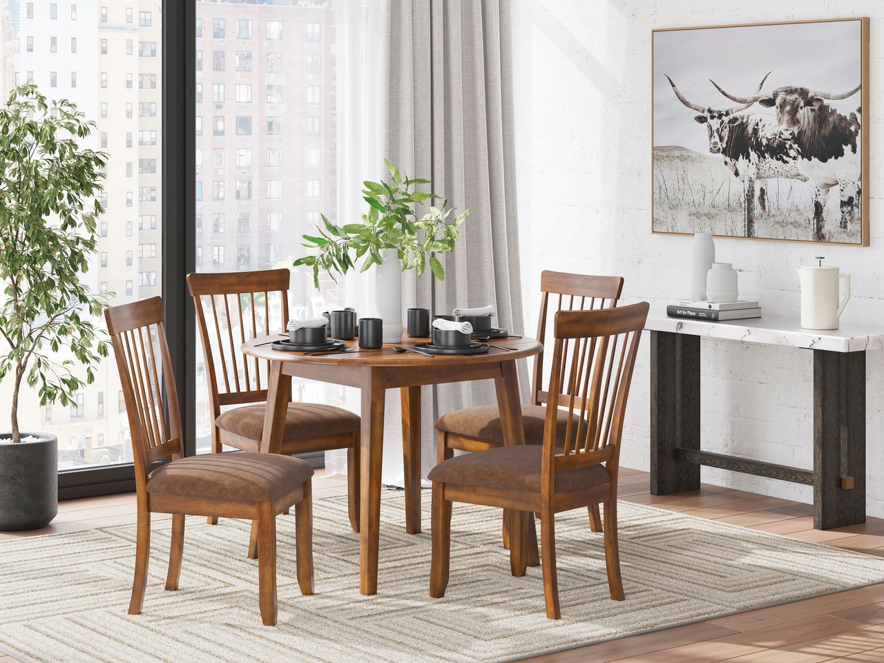 Berringer Drop Leaf Table D19915