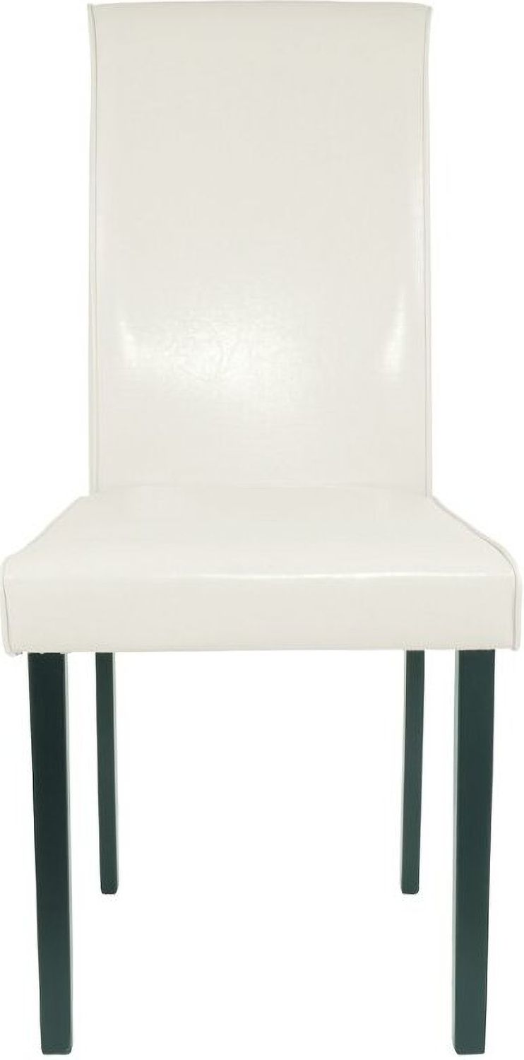 Kimonte Ivory Upholstered Dining Side Chair Set of 2 D25001