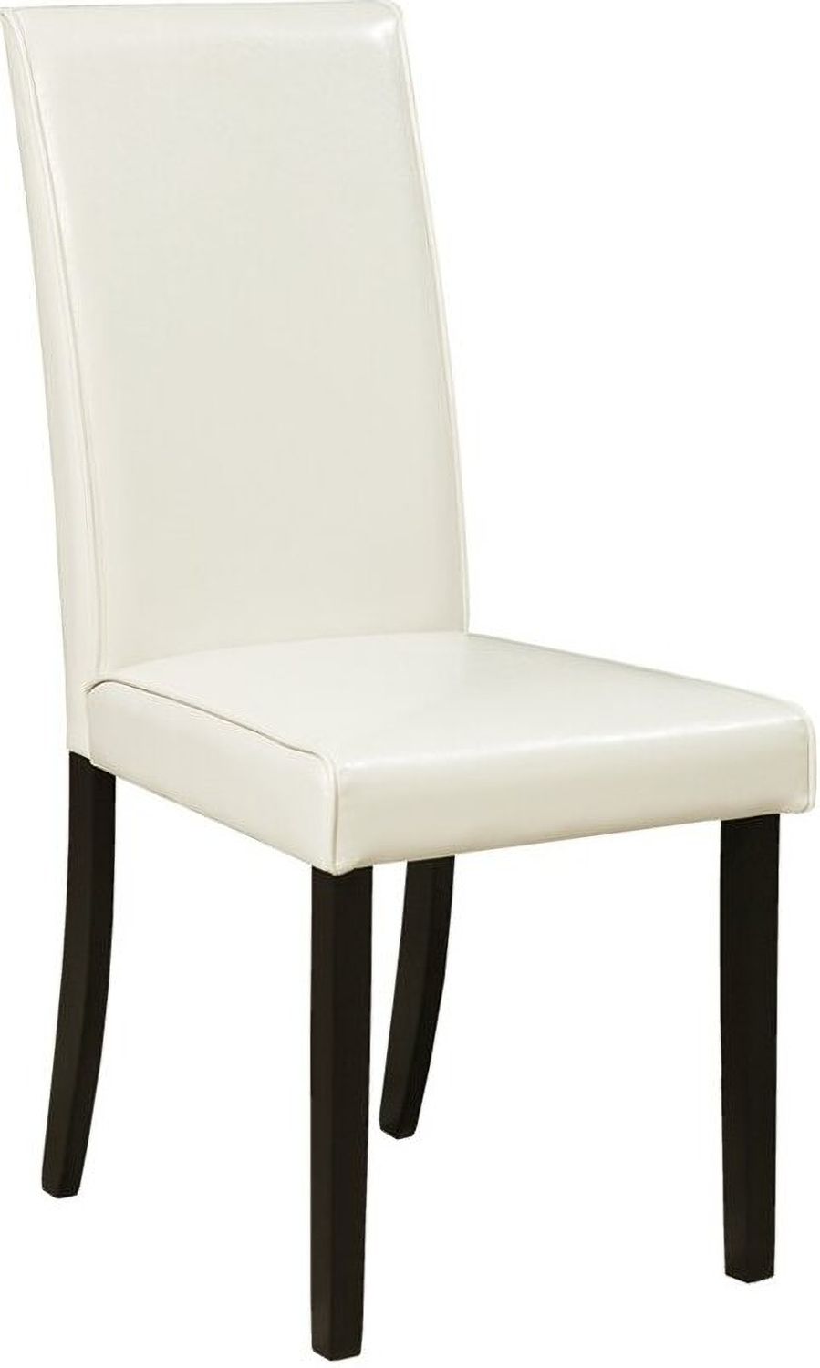 Kimonte Ivory Upholstered Dining Side Chair Set of 2 D25001