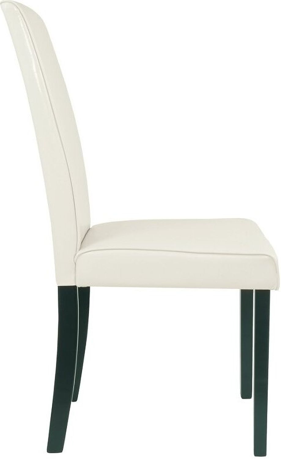 Kimonte Ivory Upholstered Dining Side Chair Set of 2 D25001