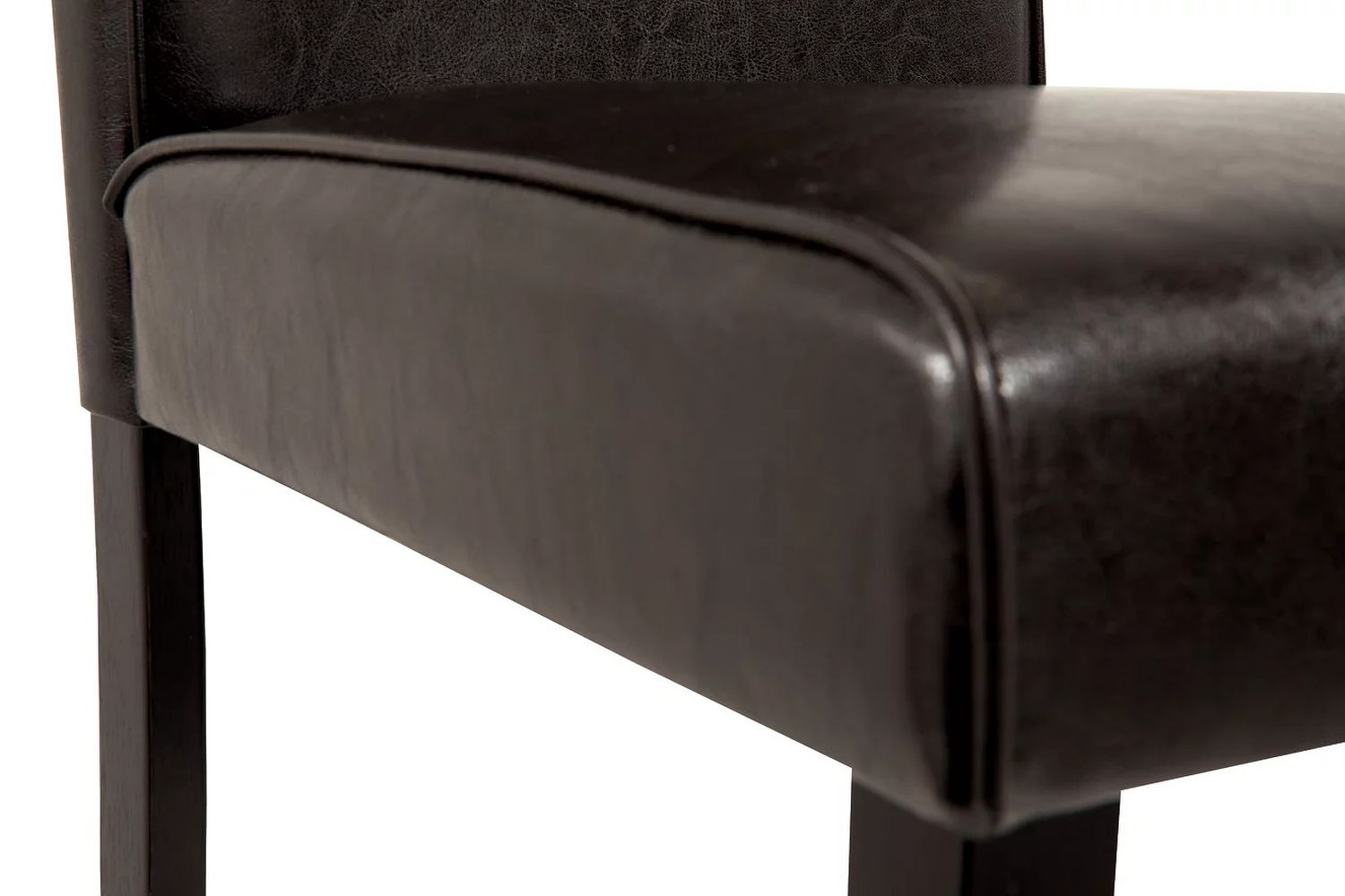 Kimonte Brown Upholstered Dining Side Chair Set of 2 D25002