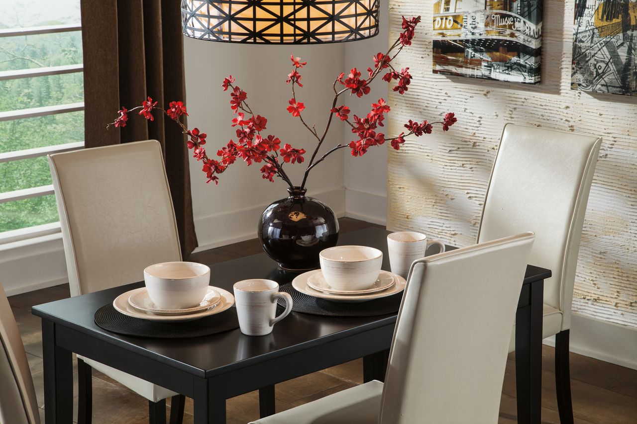 Kimonte Rectangular Dining Room Table D25025