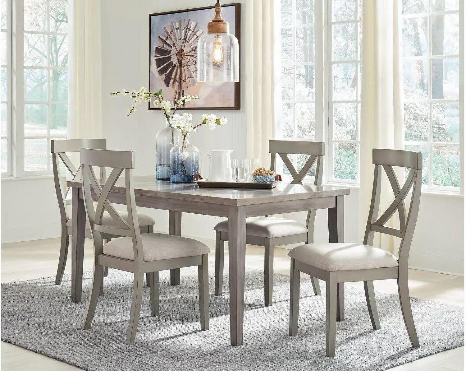 Parellen Gray Dining Table D29125
