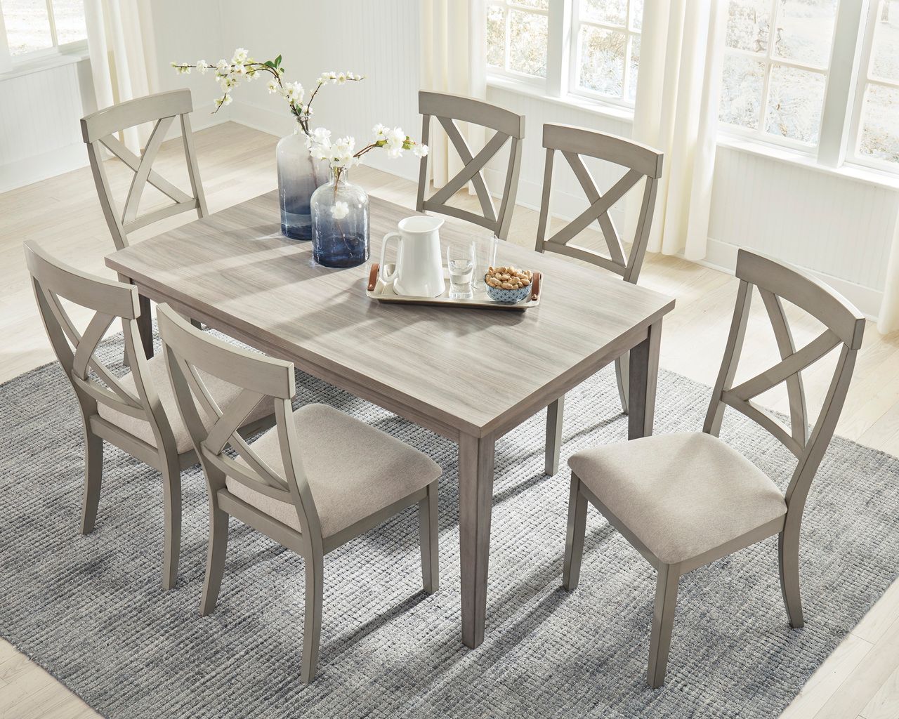 Parellen Gray Dining Table D29125