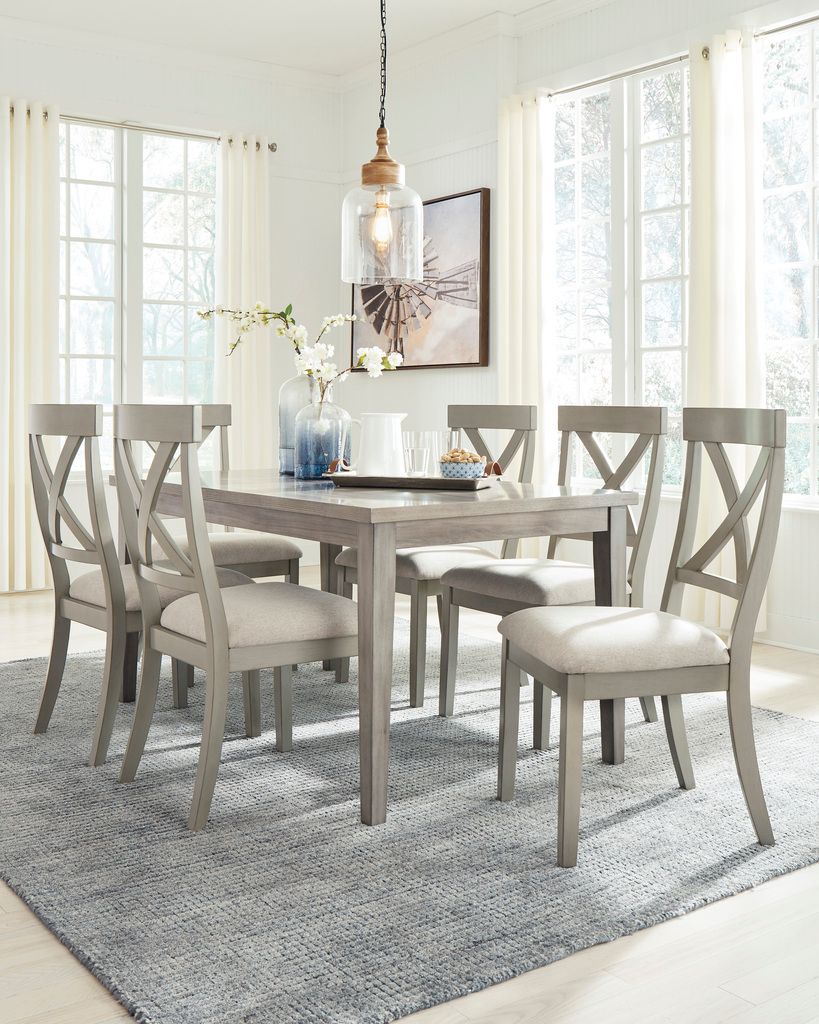 Parellen Gray Dining Table D29125