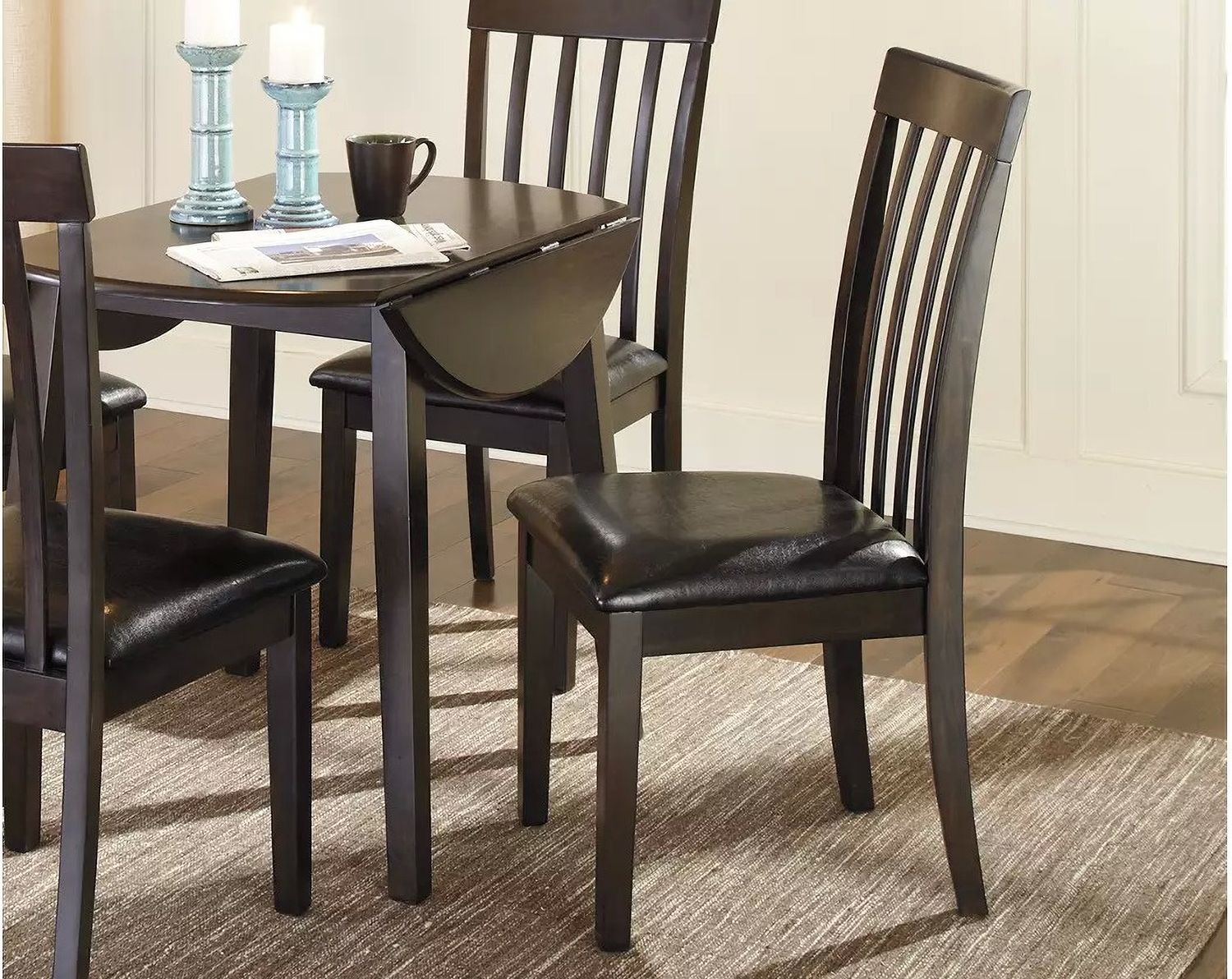 Hammis Upholstered Side Chair Set of 2 D31001