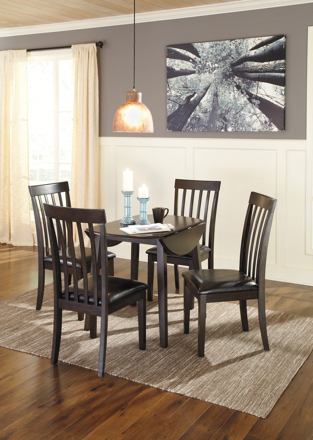 Hammis Upholstered Side Chair Set of 2 D31001