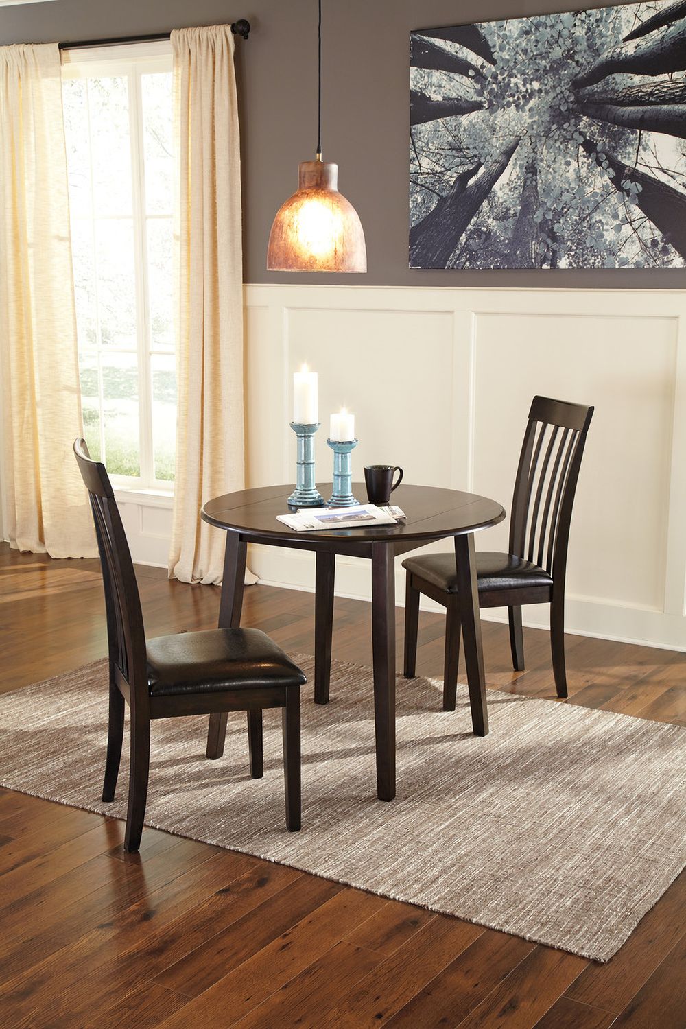 Hammis Upholstered Side Chair Set of 2 D31001