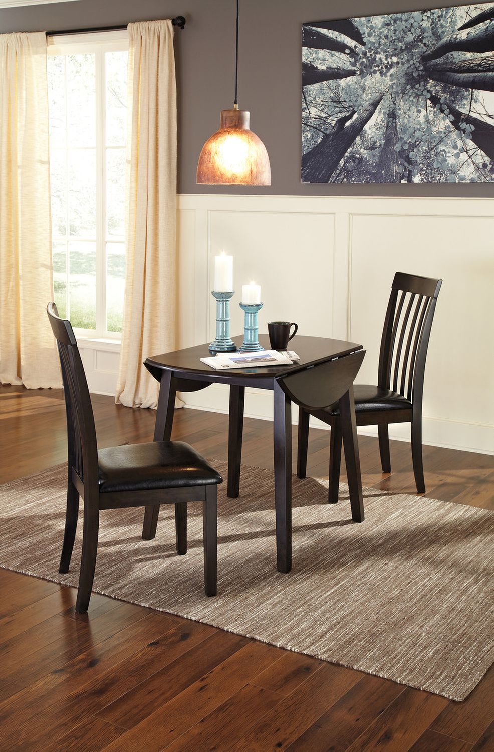 Hammis Upholstered Side Chair Set of 2 D31001