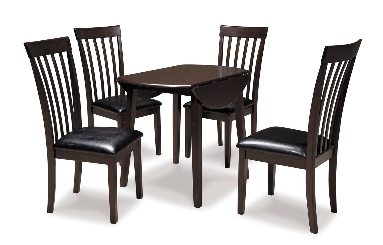 Hammis Round Dining Room Drop Leaf Table D31015