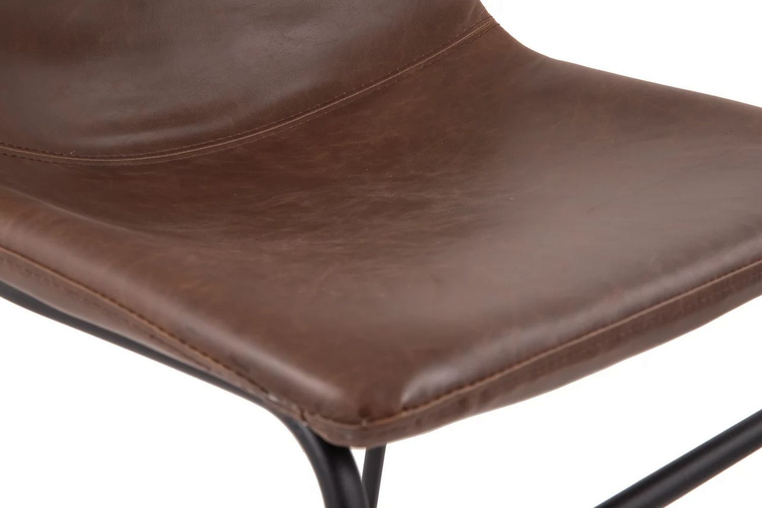 Centiar Brown and Black Dining Upholstered Side Chair Set of 2 D37201