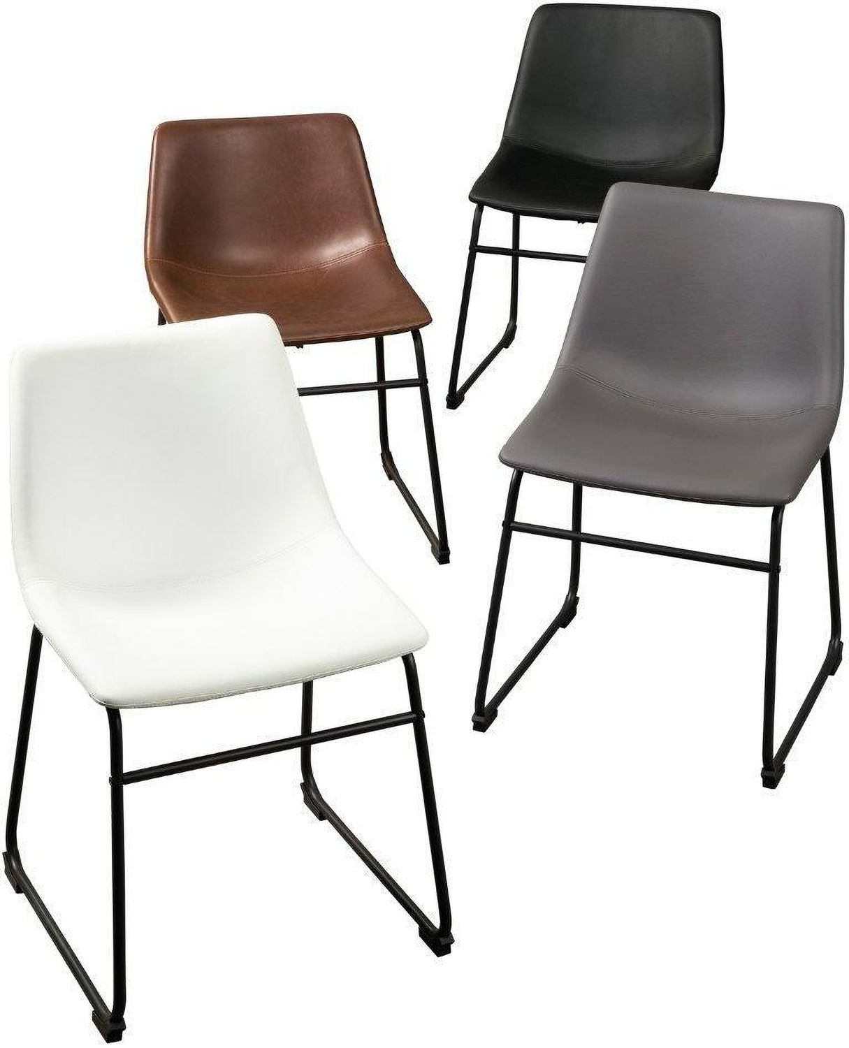 Centiar Gray Side Chair Set of 2 D37208