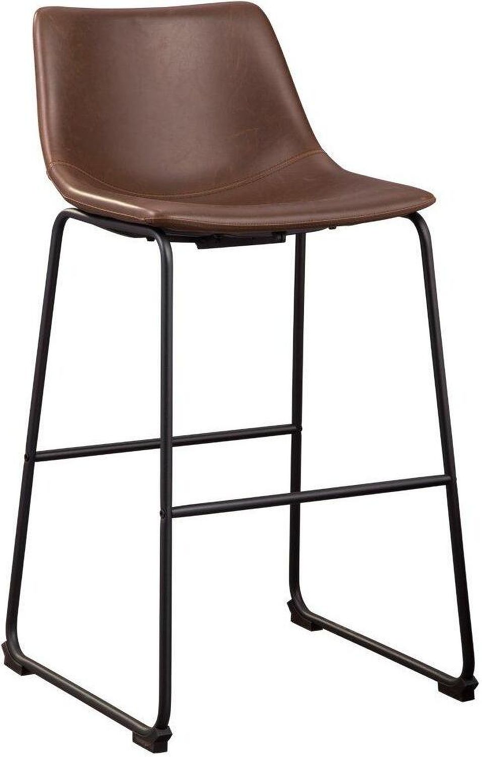 Centiar Brown Pub Height Bar Stool Set of 2 D372130