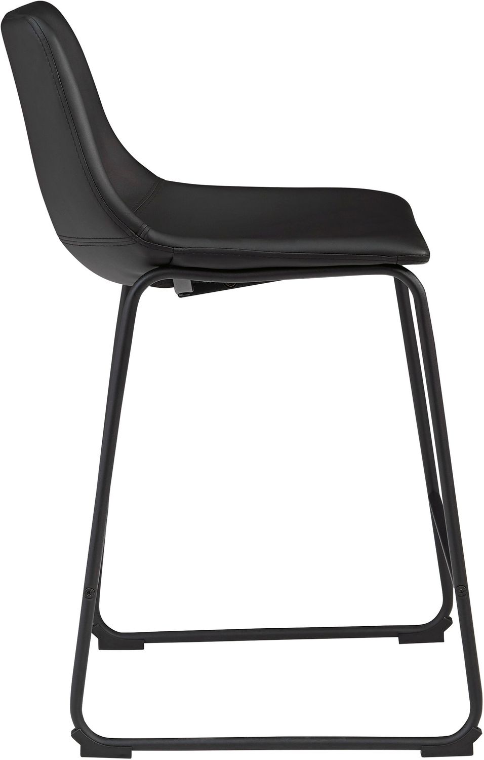 Centiar Black Counter Height Bar Stool Set of 2 D372624