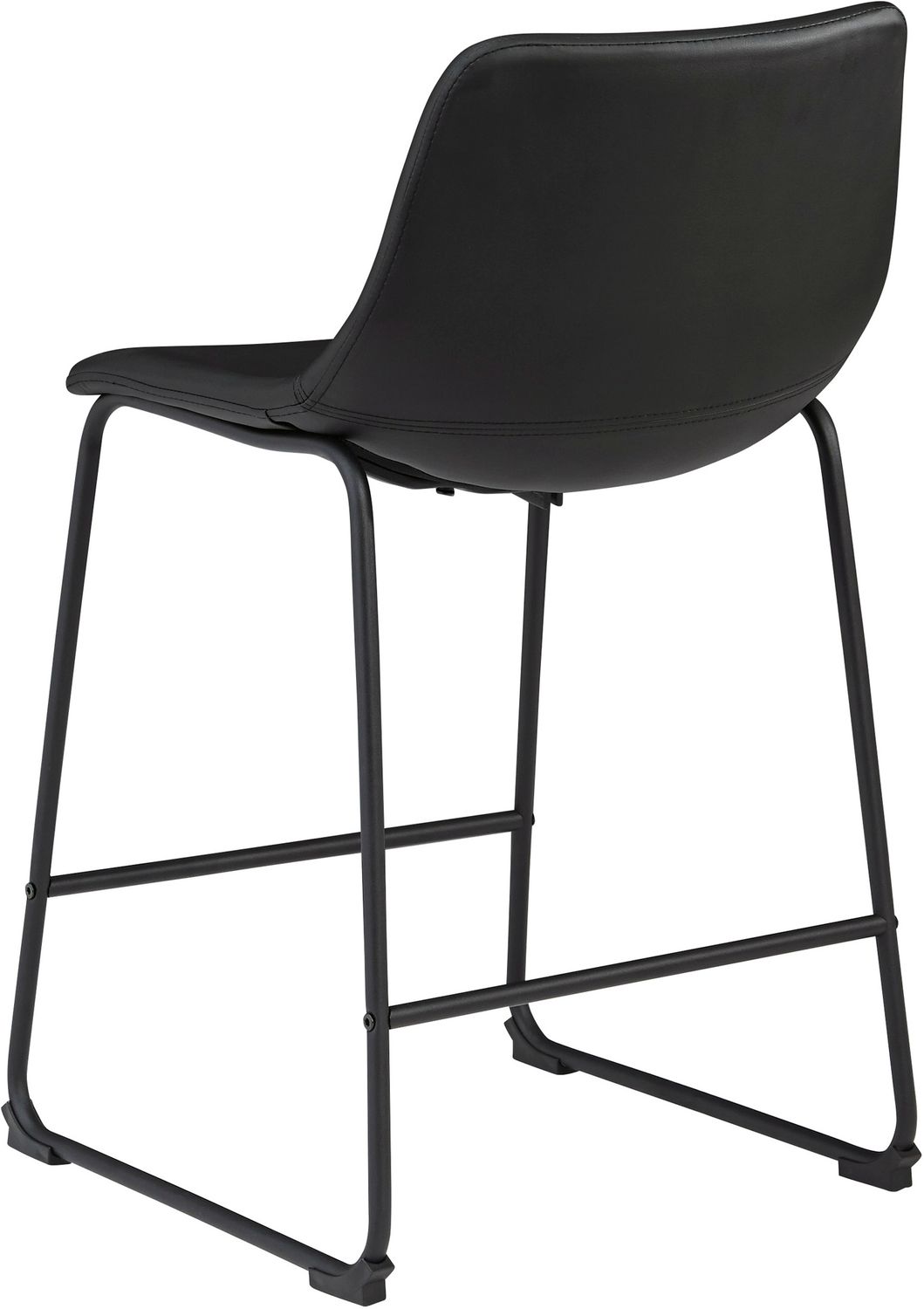 Centiar Black Counter Height Bar Stool Set of 2 D372624