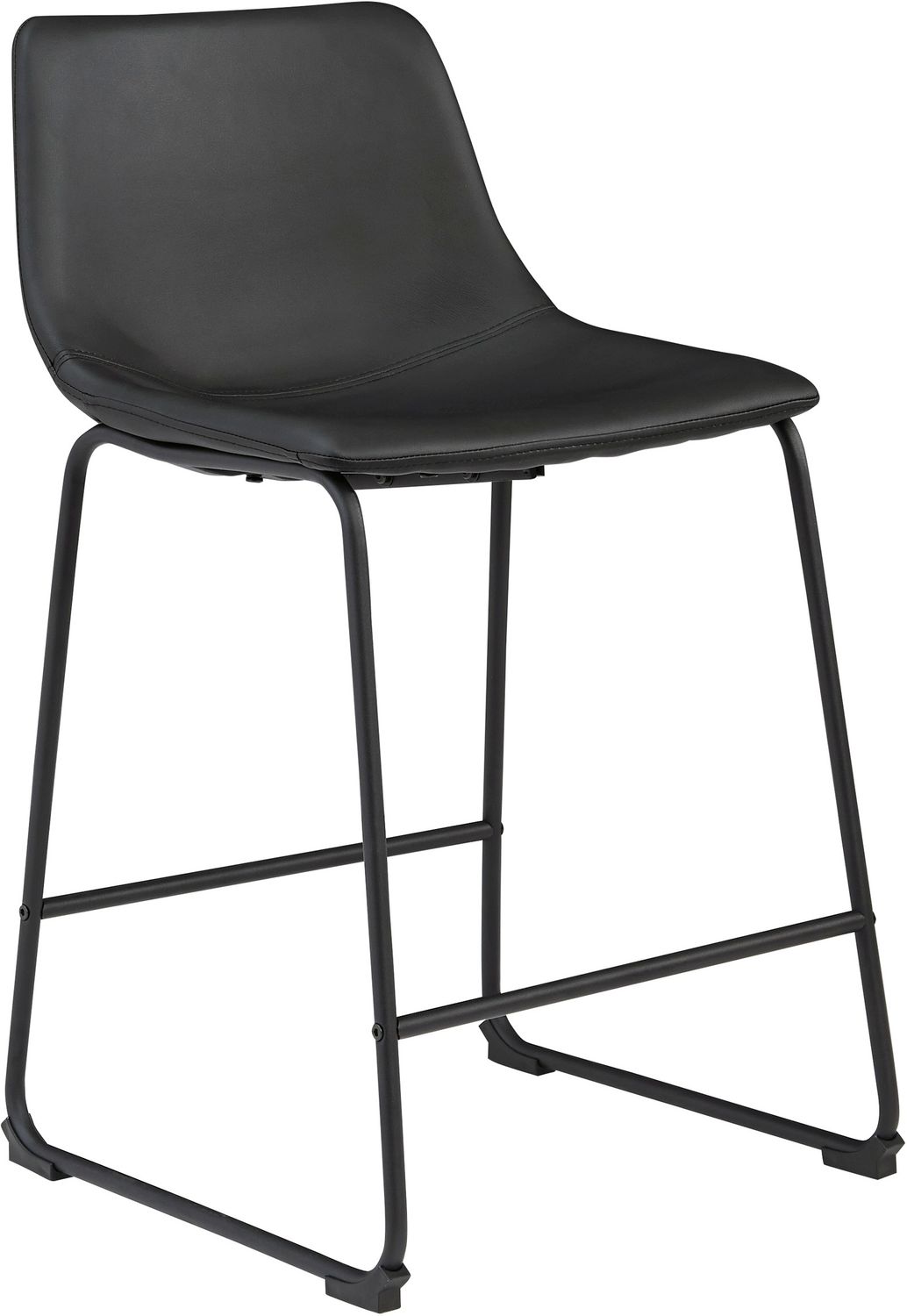 Centiar Black Counter Height Bar Stool Set of 2 D372624