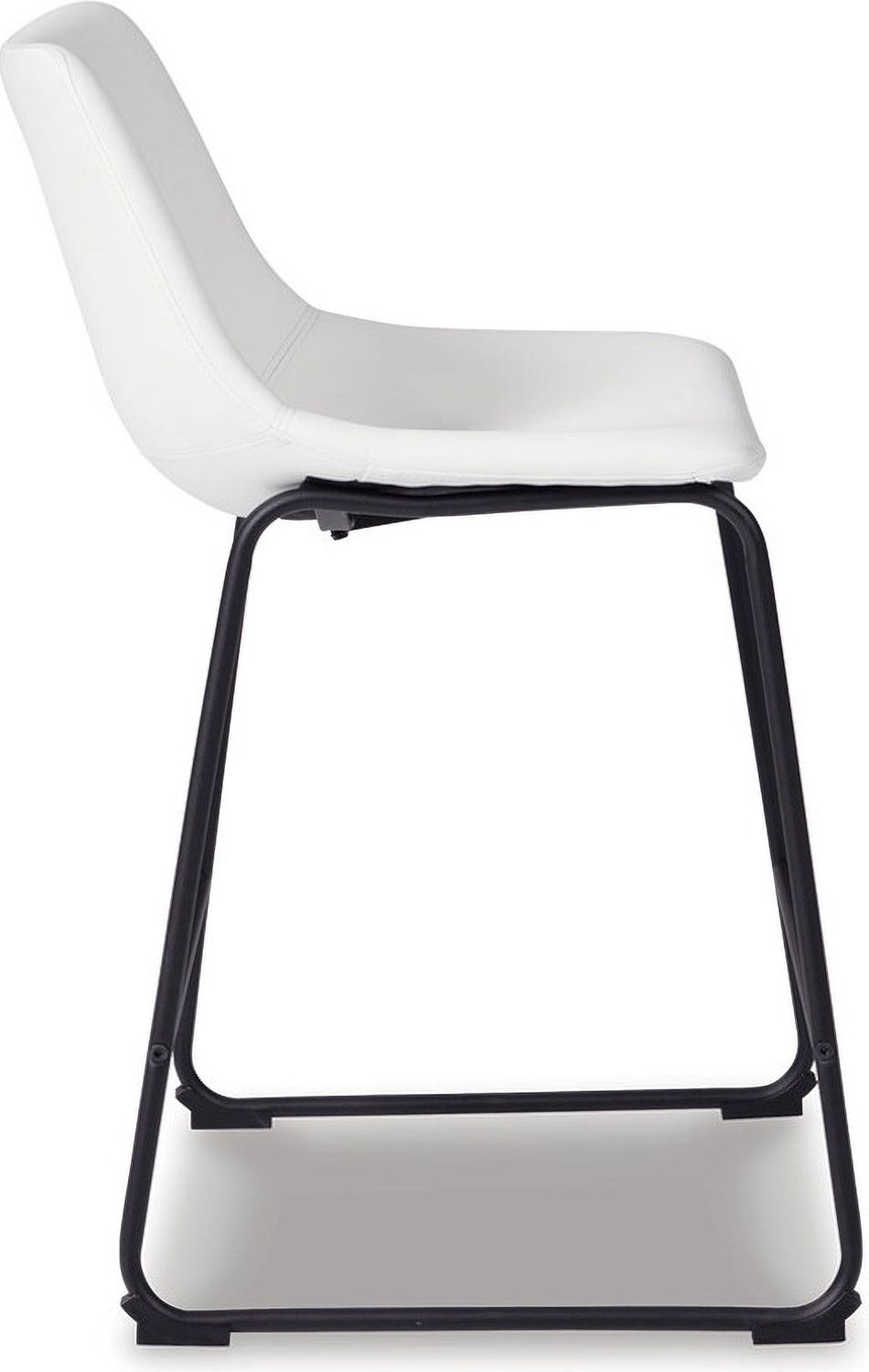 Centiar White Upholstered Barstool Set of 2 D372724