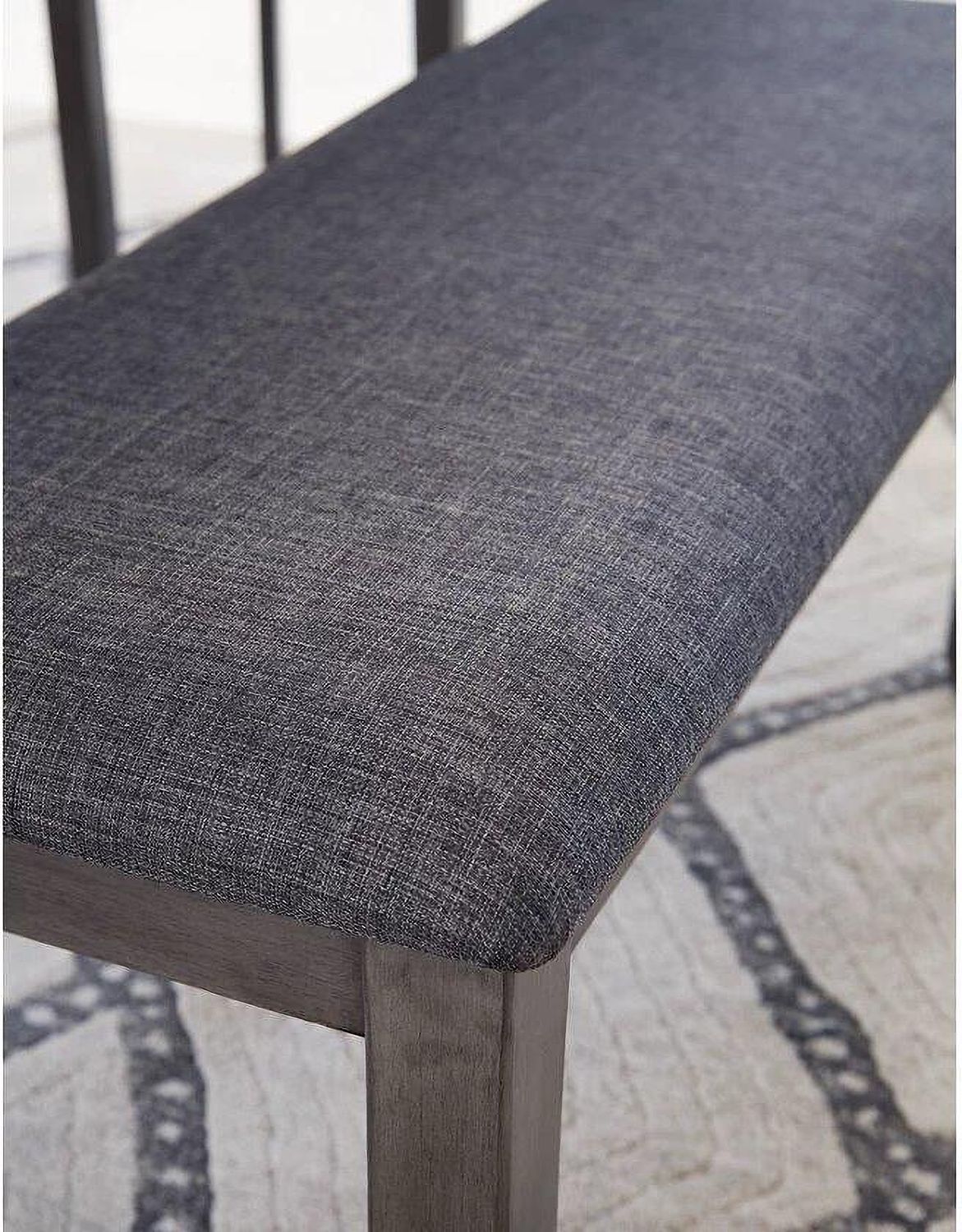 Bridson Gray Rectangular Dining Room Table Set (6/CN) D383325