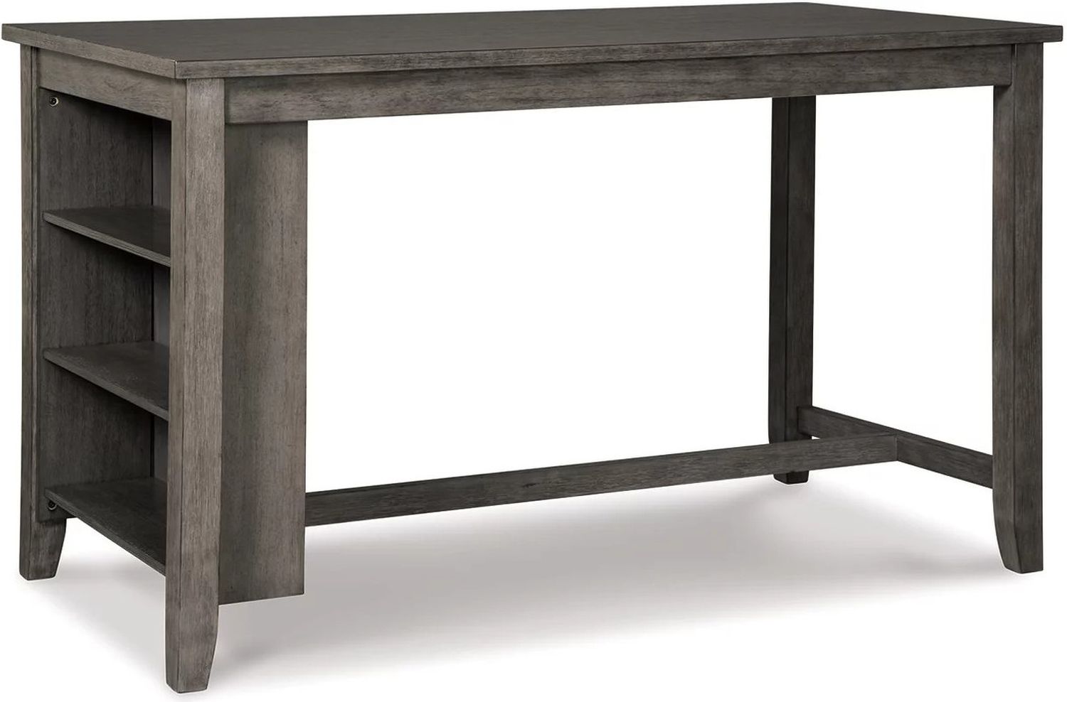 Caitbrook Gray Rectangular Counter Height Dining Table D38813