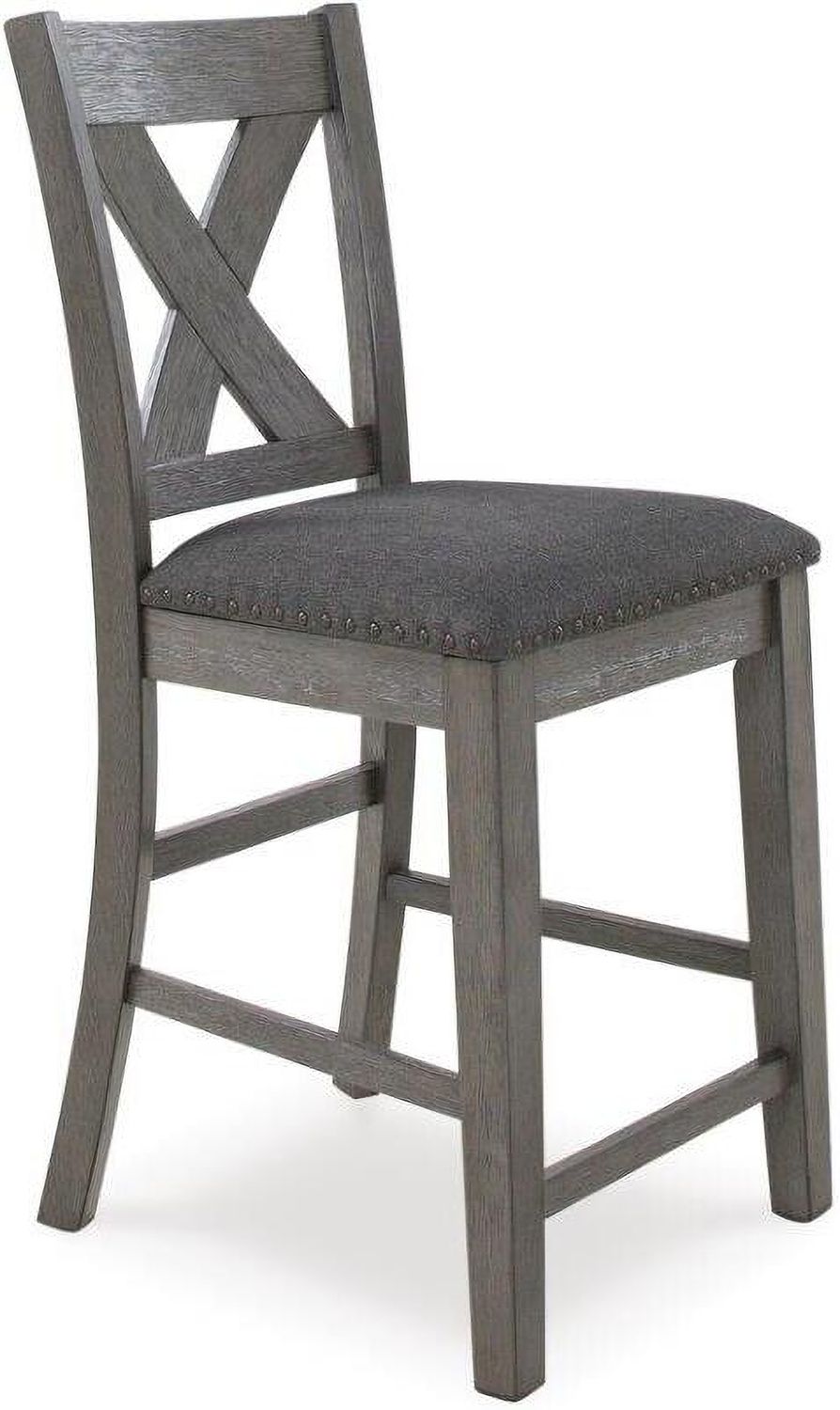 Caitbrook Gray Rectangular Dining Room Counter Set D388423