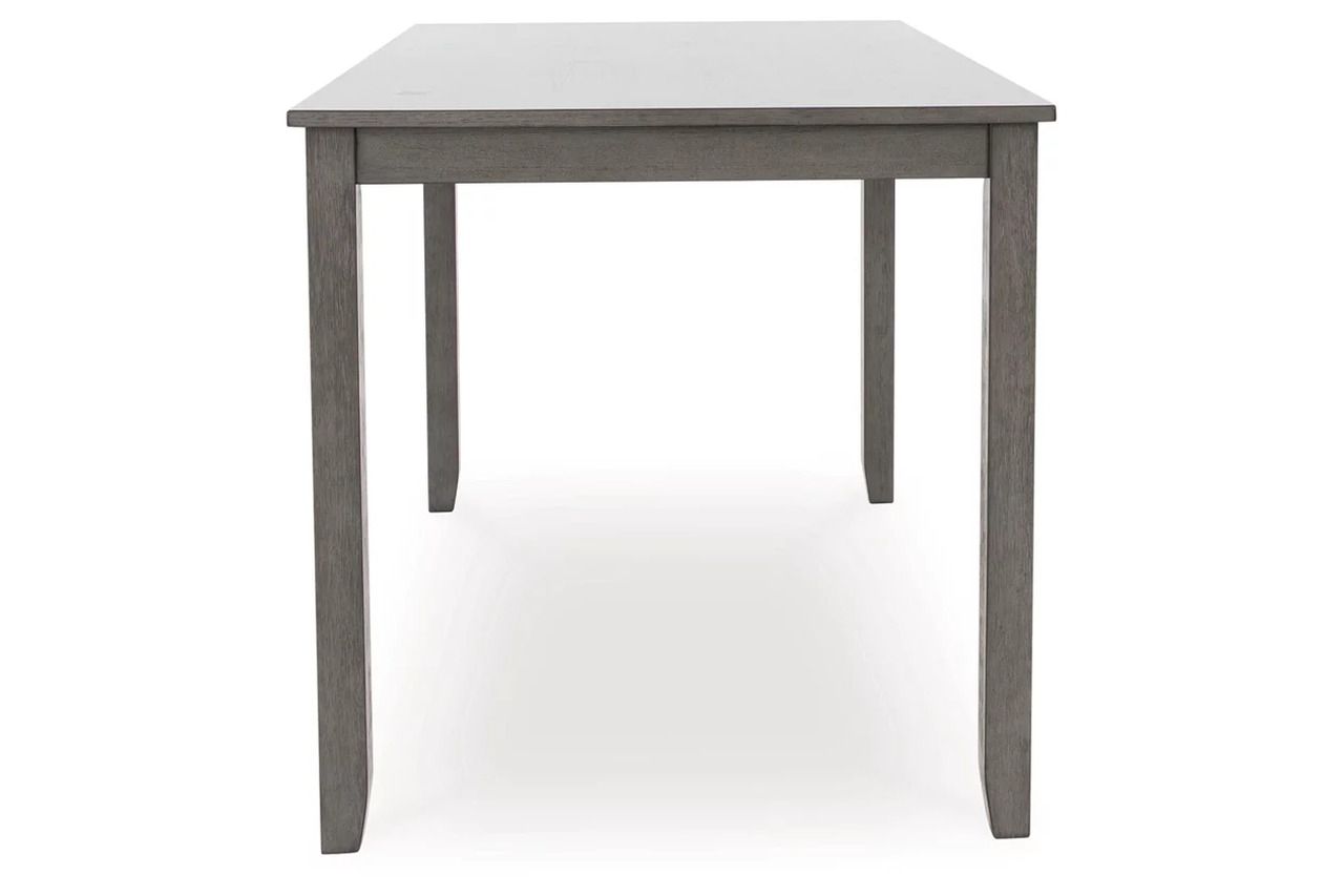 Caitbrook Gray Rectangular Dining Room Counter Set D388423