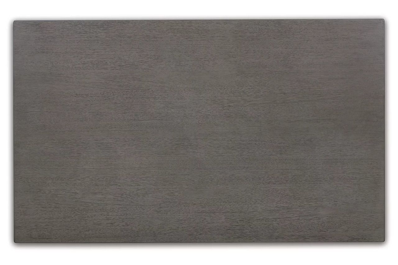 Caitbrook Gray Rectangular Dining Room Counter Set D388423