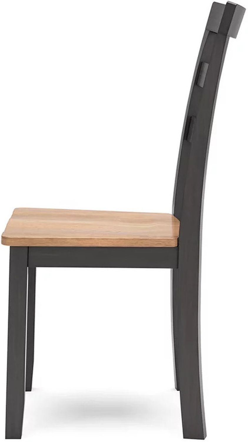 Gesthaven Dining Chair Set of 2 In Natural and Brown D39601