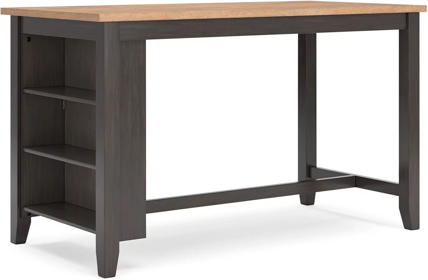 Gesthaven Counter Height Dining Table In Natural and Brown D39613
