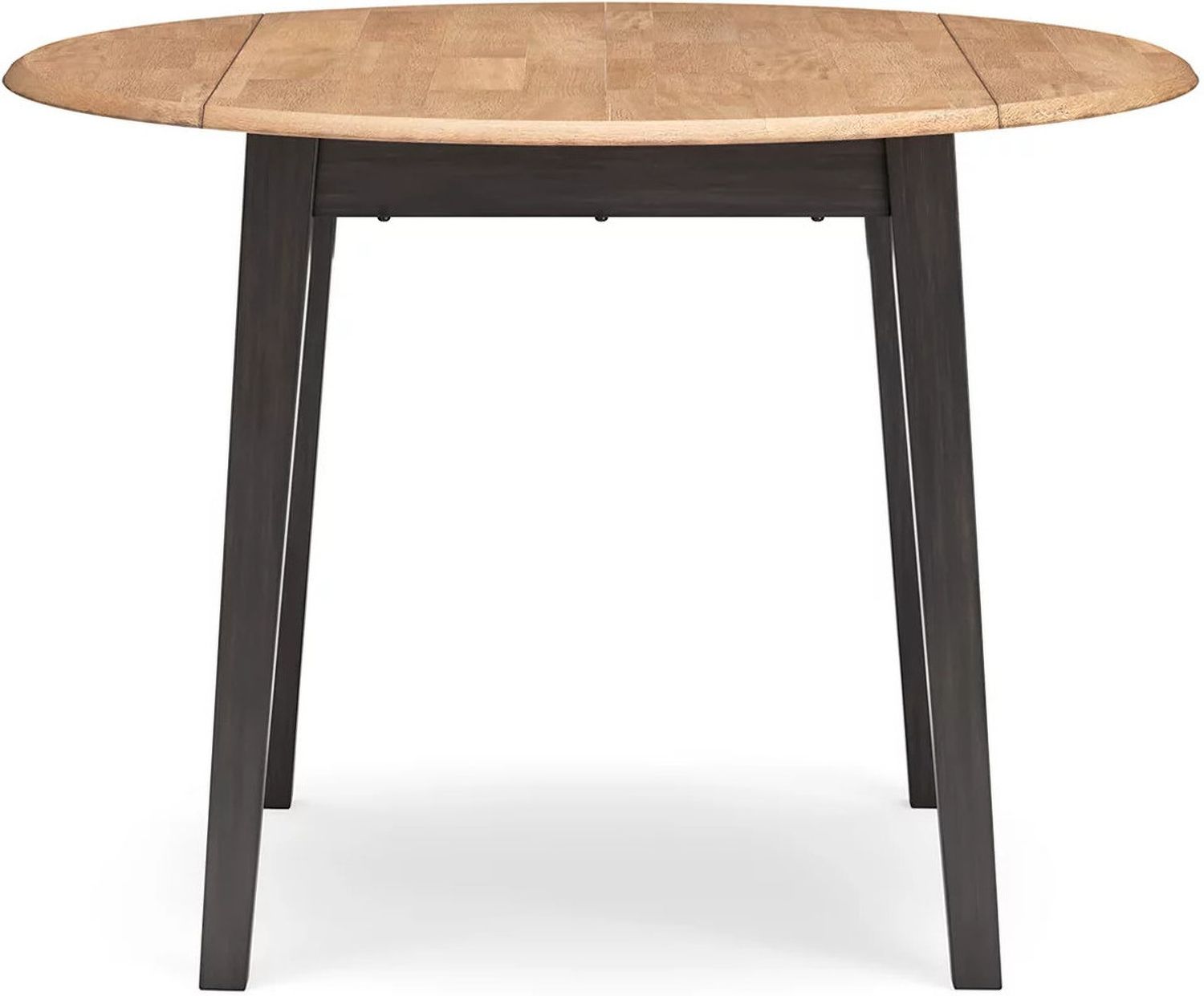 Gesthaven Dining Drop Leaf Table In Natural and Brown D39615