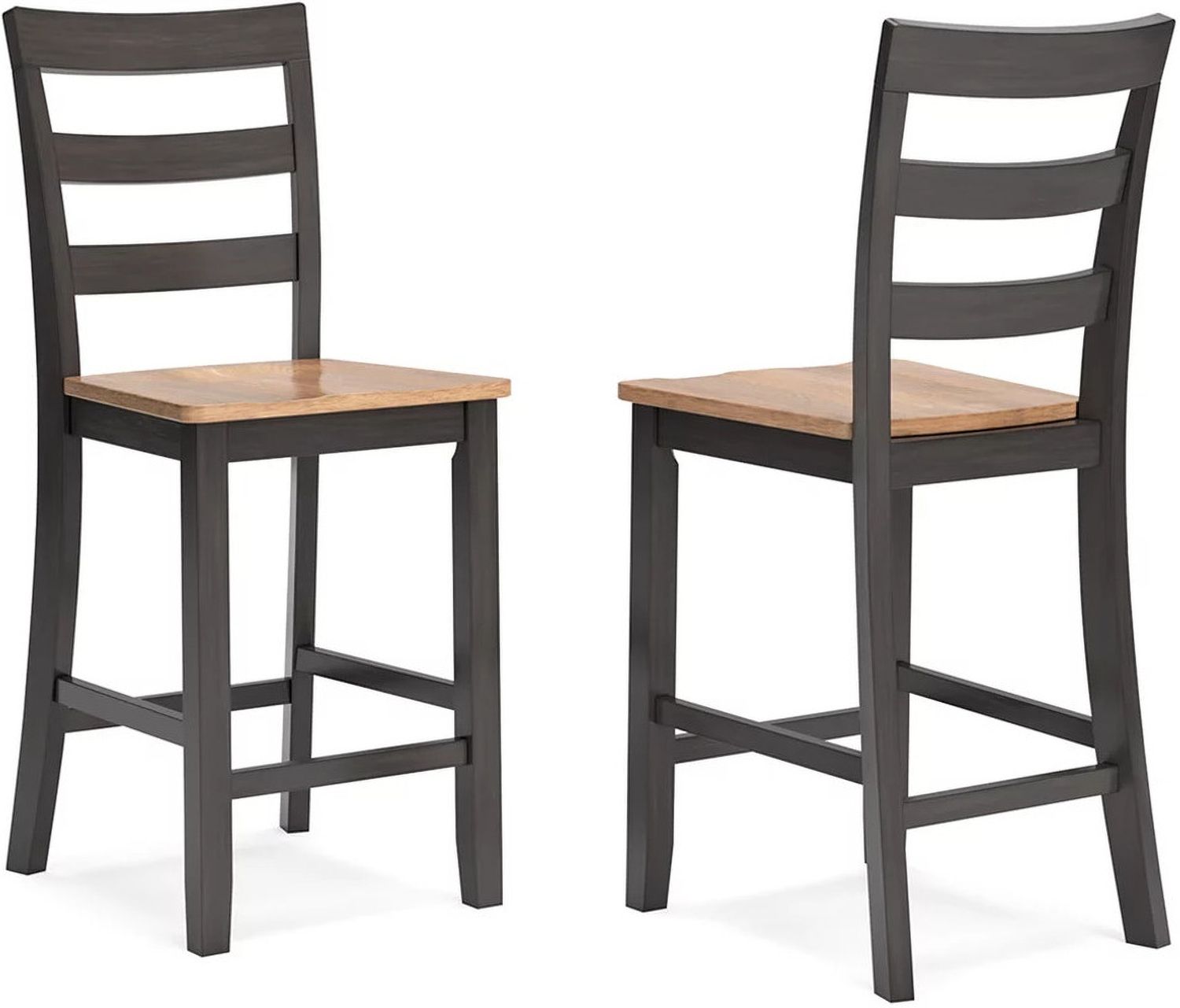 Gesthaven Counter Height Dining Room Set In Natural and Brown D396D2