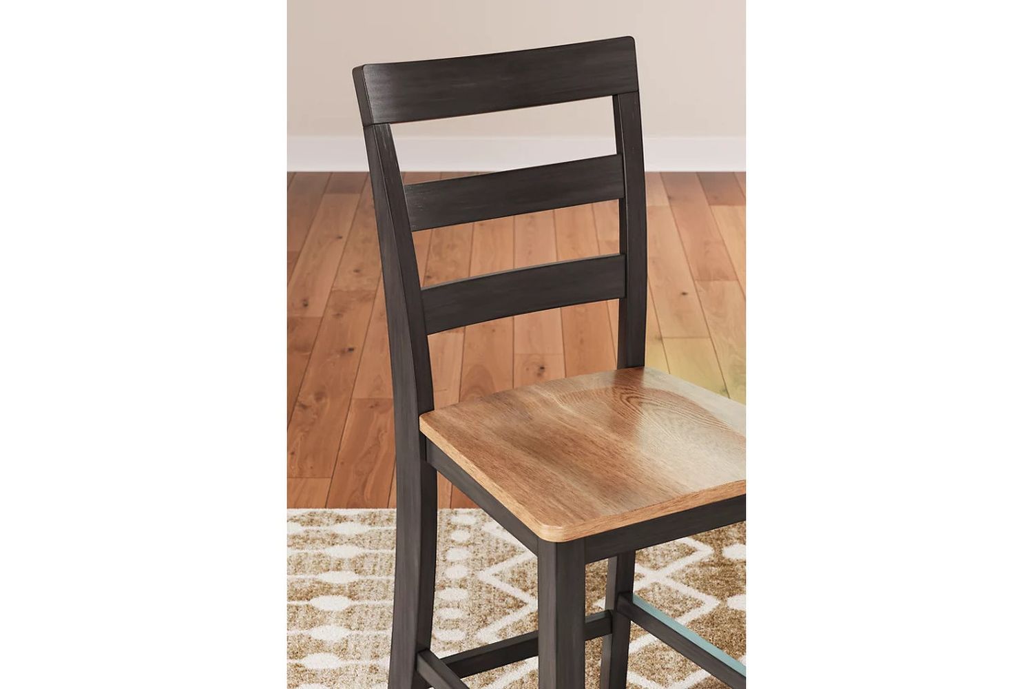 Gesthaven Counter Height Dining Room Set In Natural and Brown D396D2