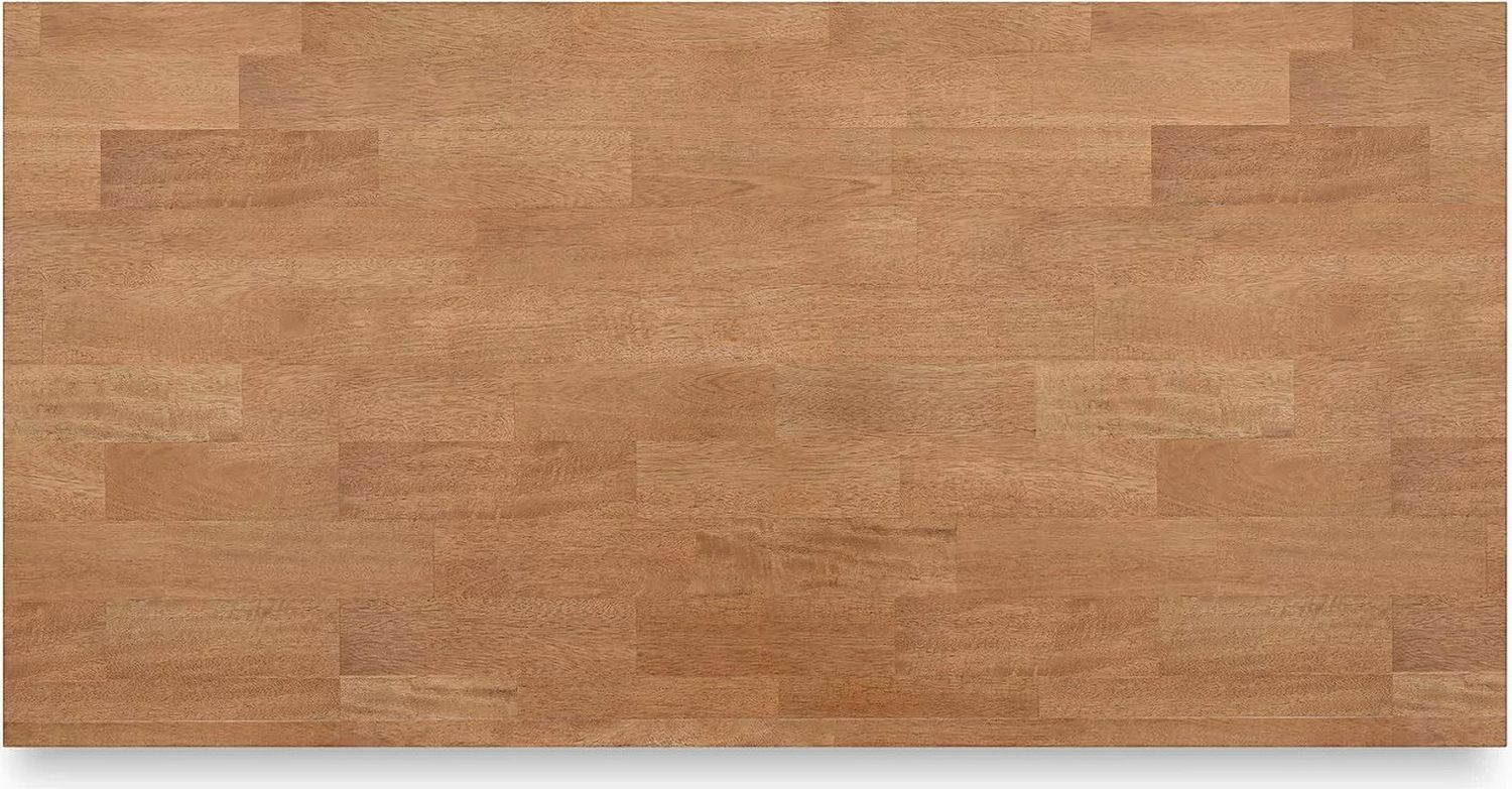 Gesthaven Counter Height Dining Table In Natural and White D39813