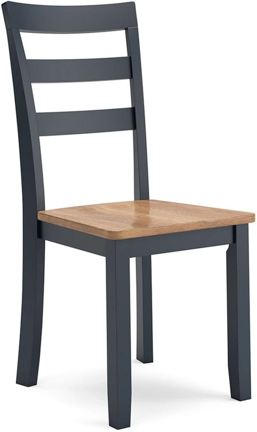 Gesthaven Dining Room Set In Natural and Blue D399D1