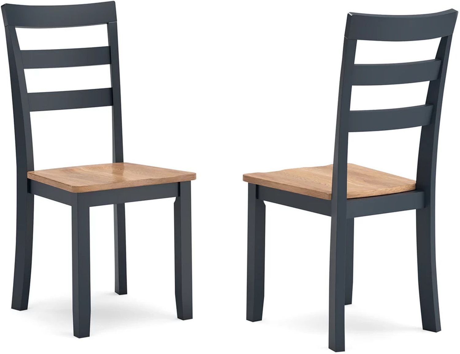 Gesthaven Dining Room Set In Natural and Blue D399D1
