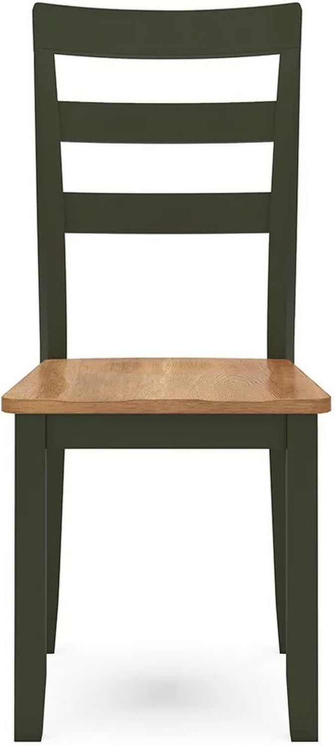 Gesthaven Dining Room Set In Natural and Green D401D1