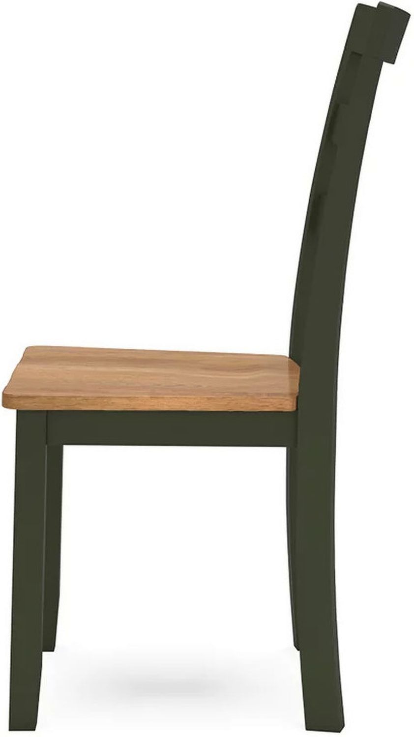 Gesthaven Dining Room Set In Natural and Green D401D1