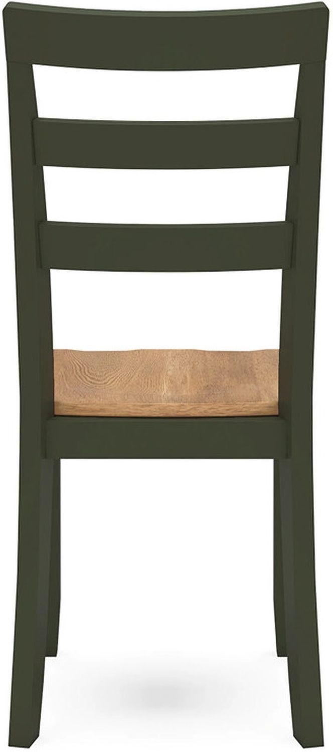 Gesthaven Dining Room Set In Natural and Green D401D1