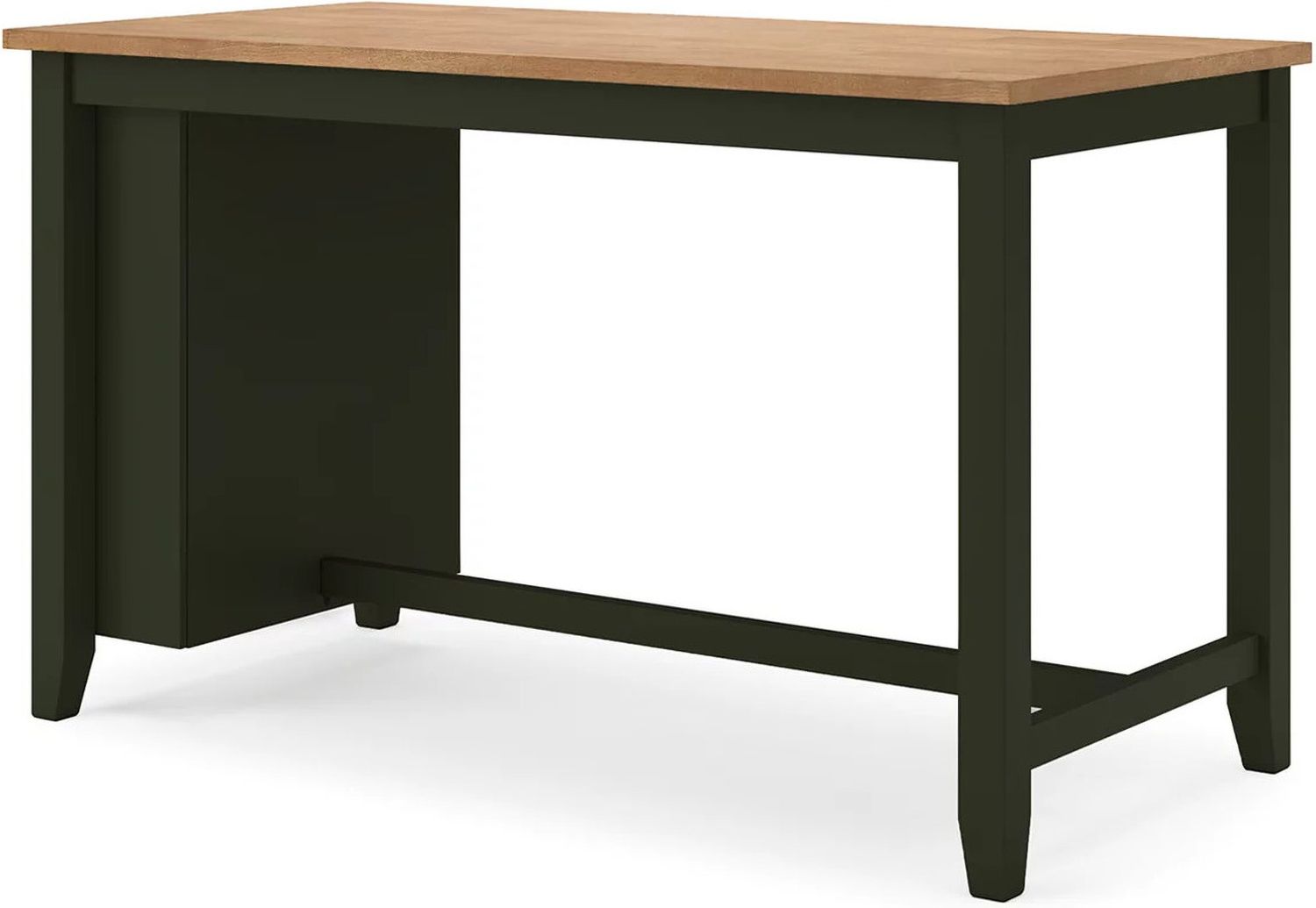 Gesthaven Counter Height Dining Room Set In Natural and Green D401D2
