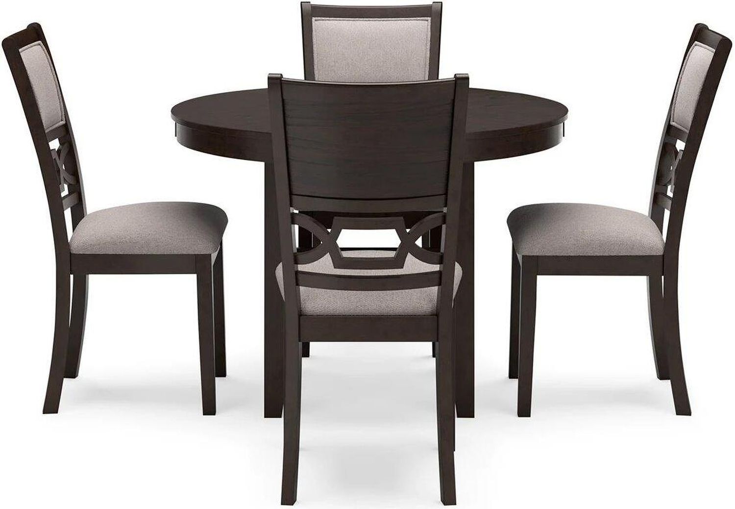 Langwest Dining Table and 4 Chairs In Brown D422225