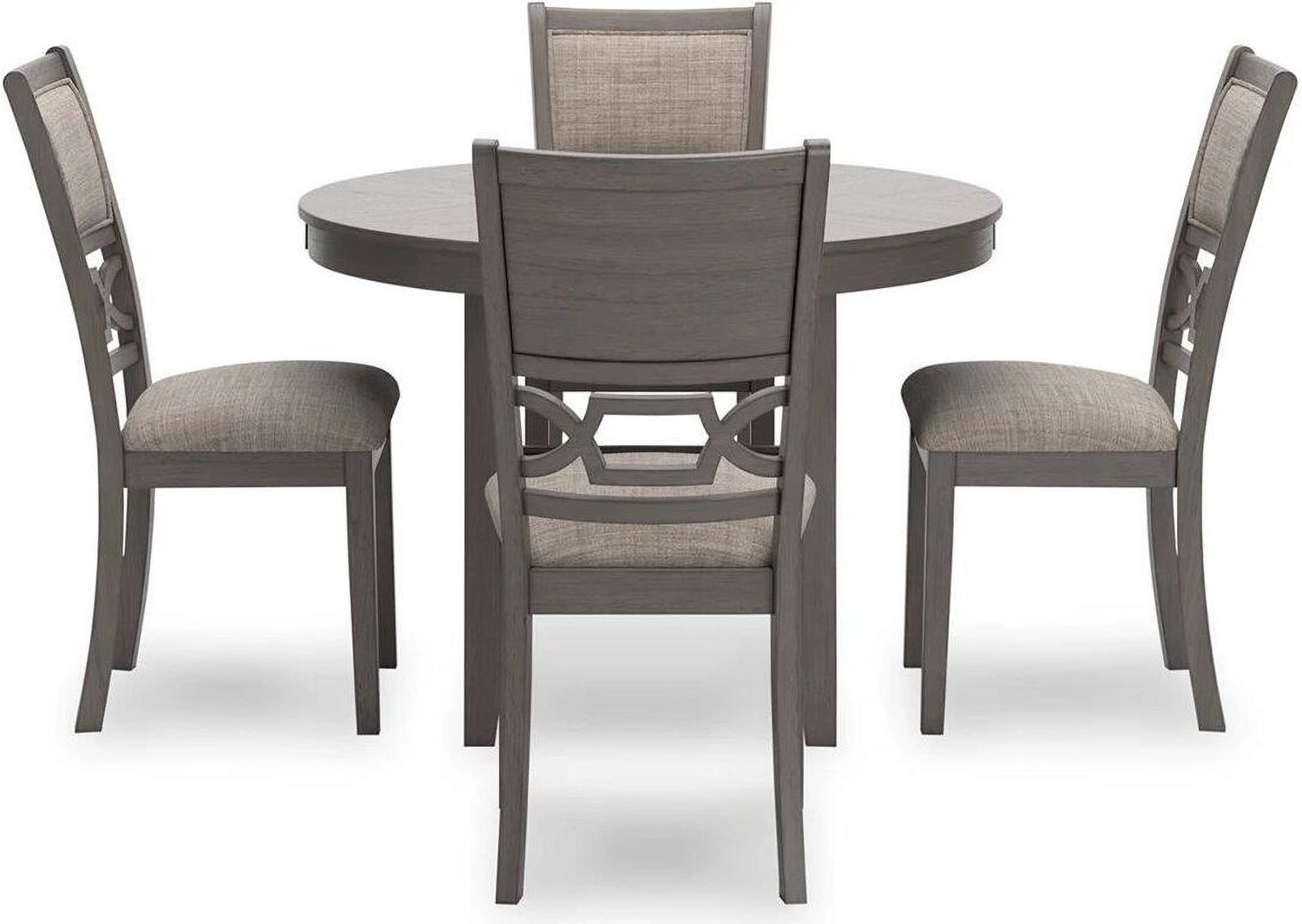 Wrenning Dining Table and 4 Chairs In Gray D425225