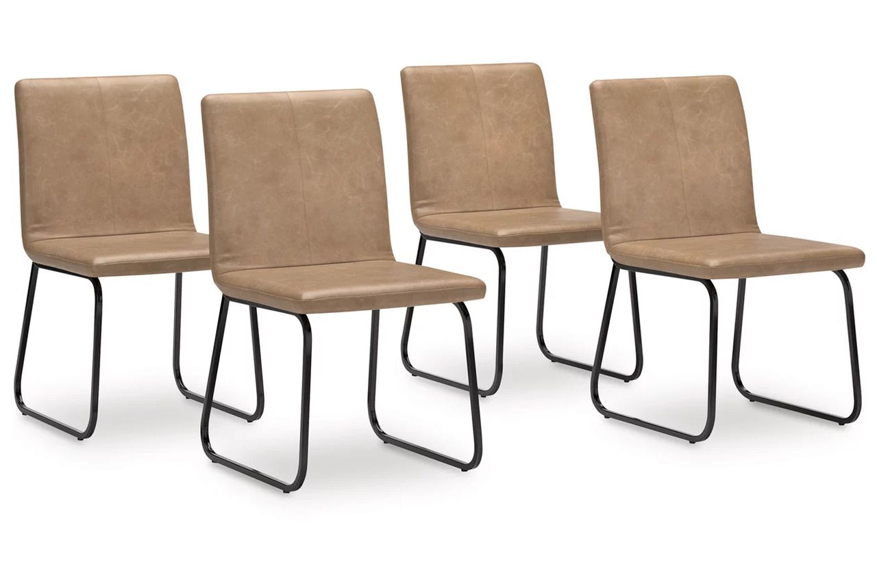 Pharwynn Dining Chair Set of 4 In Toast D44602