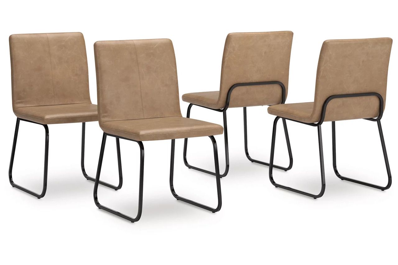 Pharwynn Dining Chair Set of 4 In Toast D44602