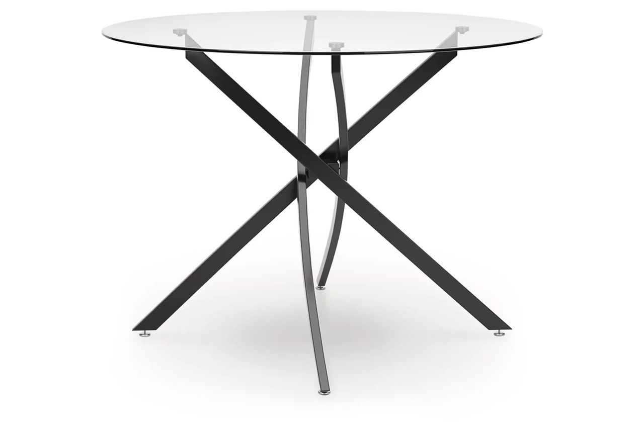 Pharwynn Dining Table In Black D44615