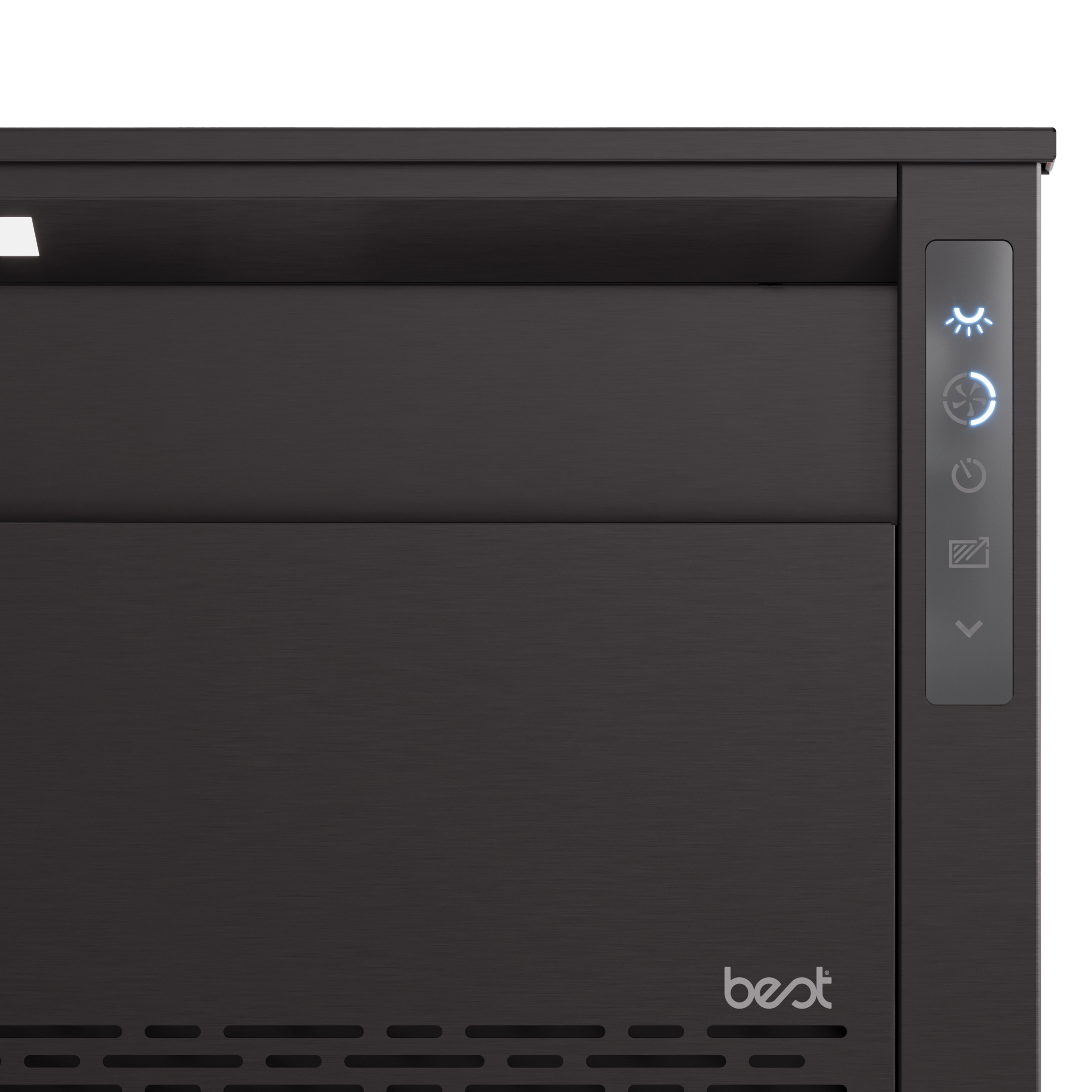 30-inch Downdraft Range Hood, Blower Sold Separately, Black Stainless Steel (d49m Series) D49M30BLS