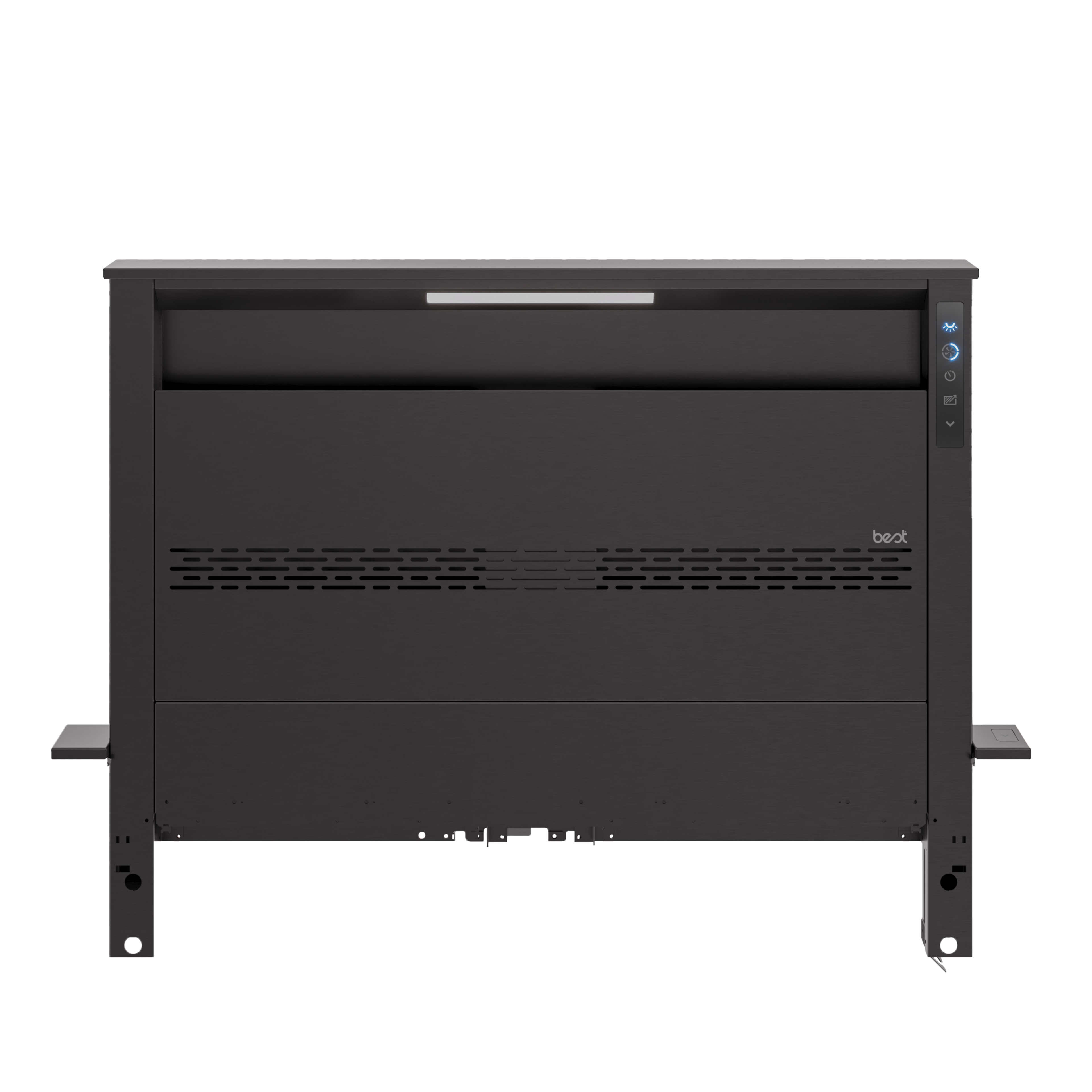 30-inch Downdraft Range Hood, Blower Sold Separately, Black Stainless Steel (d49m Series) D49M30BLS