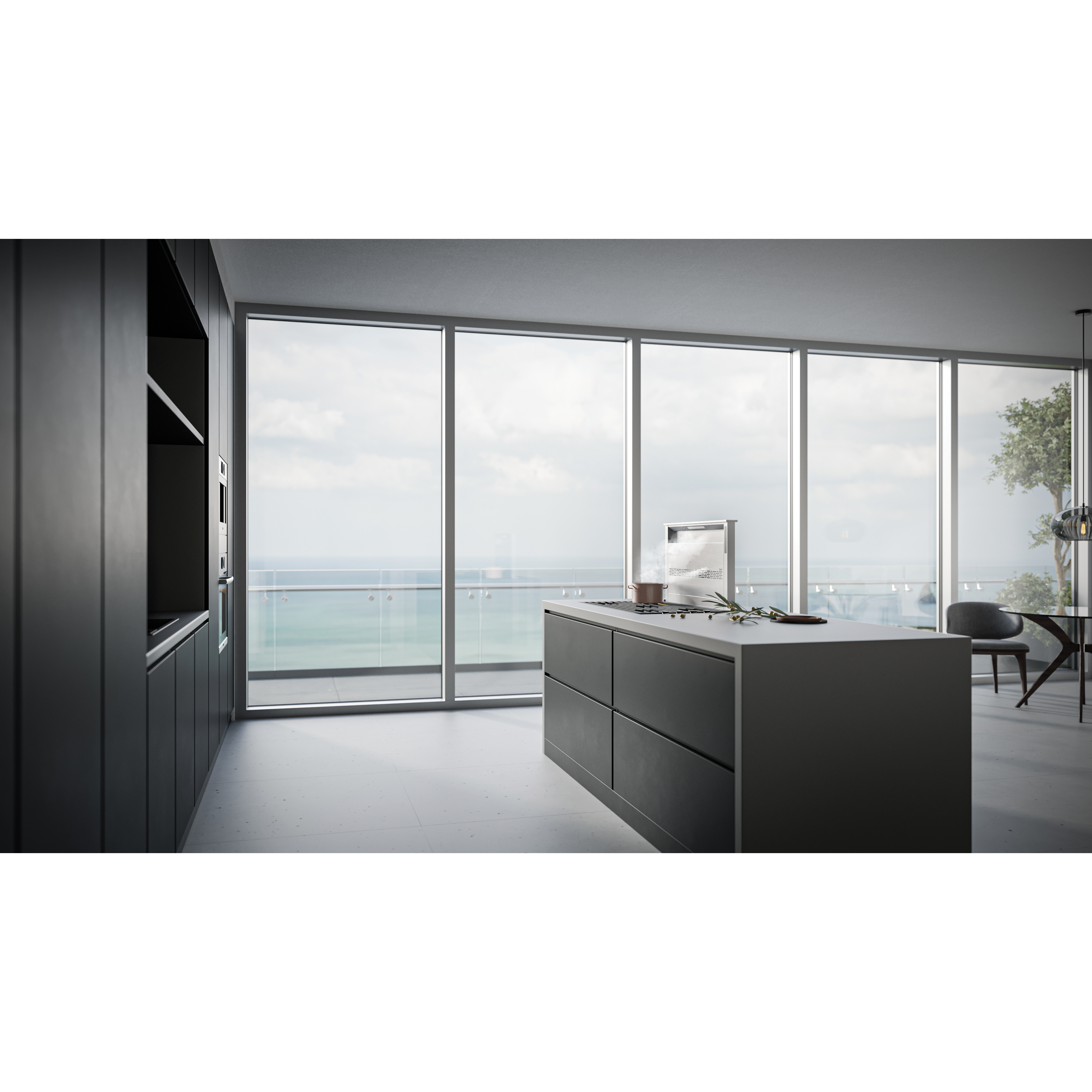 30-inch Downdraft Range Hood, Blower Sold Separately, Stainless Steel (d49m Series) D49M30SB